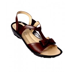 Cute Bow Brown Sandals RG-042